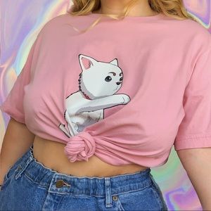 UNIQLO Cat Oversized T-Shirt